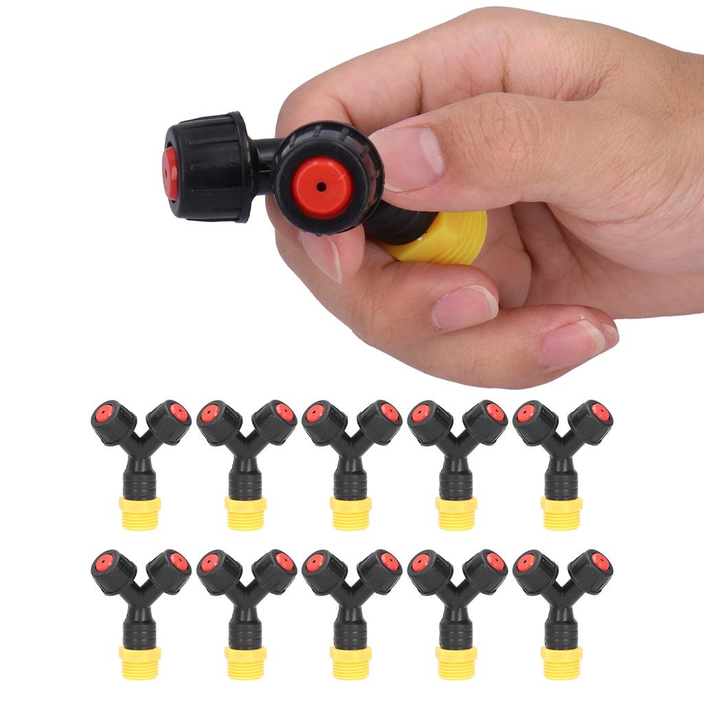 10ks mlžící tryska G1/2 s vnějším závitem Zemědělské zahradní zavlažovací postřikovací trysky