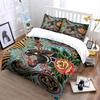 Black Panther, Dagger, Roses. Bedding Sets Duvet Cover Sets Duvet Covers Pillowcases(1 * Duvet Cover 2 * Pillowcases, Without Duvet Insert)