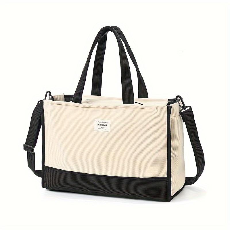 Retro Casual Handbag For Women Beautiful Corduroy Bag Women s Travel Bag Crossbody Handbag Environmentally Friendly Bag