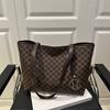 Large-capacity Bag Women's 2025 New Spring and Summer Versatile Niche Design Class Shoulder Commuter Bag Portable Tote Bag