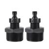 Plastic 1 Inch To 2 Inch Male Thread Reducing Pipe Connector Garden Irrigation Water Pipe Fitting  Aquarium Fish Tank Joint 1Pc
