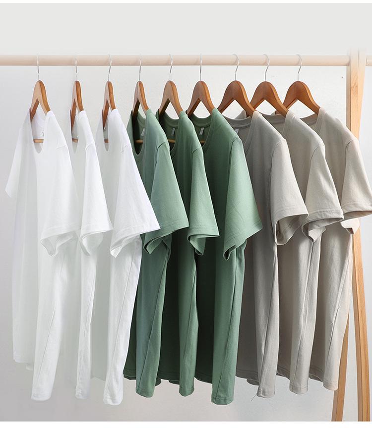 Herren Locker Baumwolle Kurzarm Sommer T-Shirt