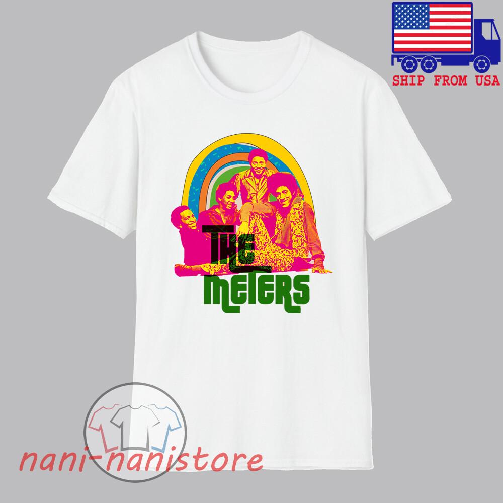 The Meters Men#039;s White Size S5XL Unisex T-Shirt L