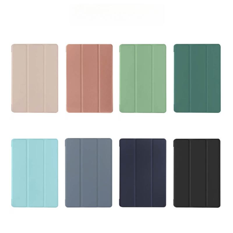FOR Galaxy tabA8 tablet A9plus protective case S9FE leather T500 Tri-Fold T505 sleep mode TPU soft