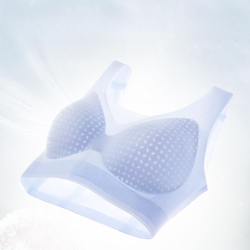 Breathable and Seamless Bra Women's Beautiful Back Underwear Women's Thin Frameless Vest Sports Bra Push Up Bra