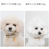 Circle Charm Leather Dog Small Medium Dogs x Genuine Cow Adjustable Going Out monchéri [Bicolor Color] Collar, Dogs, (M/Pink Ivory), Leather,