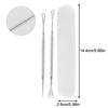 Blackhead Acne Remover Pimple Popper Tool Acne Needle Removing Hair Follicle Cleaning Whitehead Nose Face Blemish Extractor