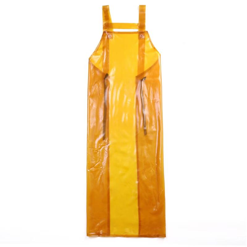 RongAnDun Waterproof Oil-Proof Bib Apron with Sleeves