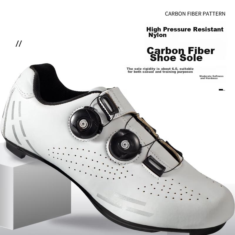 ROGTYO Road Bike Lock Shoes, Cycling Shoes for Mountain And Road Bikes, Professional Lock Shoes, Breathable Cycling Lock Shoes for Bicycles