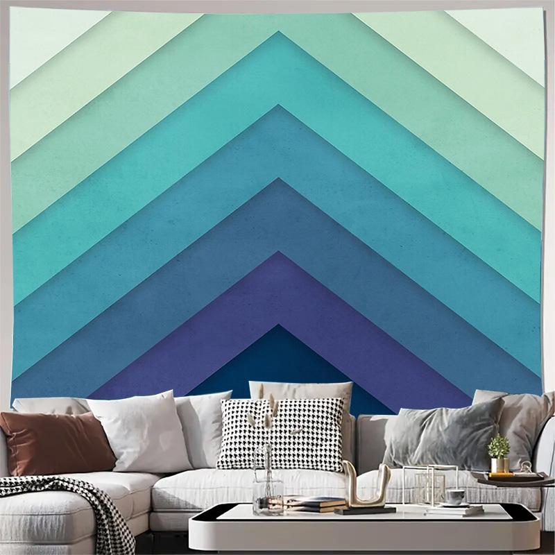 

Ocean Wave Tapestry Blue Aesthetic Room Decor Coastal Wall Hanging Beach Vibes Tranquil Home Serene Decor Modern Wall Art Bedroo 74x94cm(29x37in)