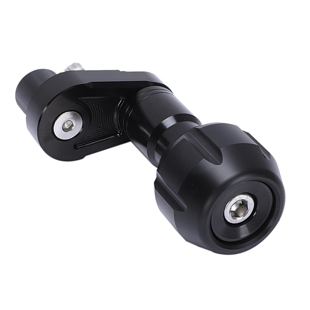 YUANYE Frame Slider Fairing Guard for Kawasaki Ninja400 Ninja250 Motorcycle Body Aluminum Alloy Fall Prevention Adhesive (Black)