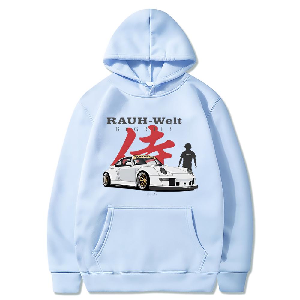 Manga Print Hoodie Japanese Streetwear Jdm Long Sleeve Cool Print Harajuku Oversized Sweatshirt Hip Hop Unisex Hoody
