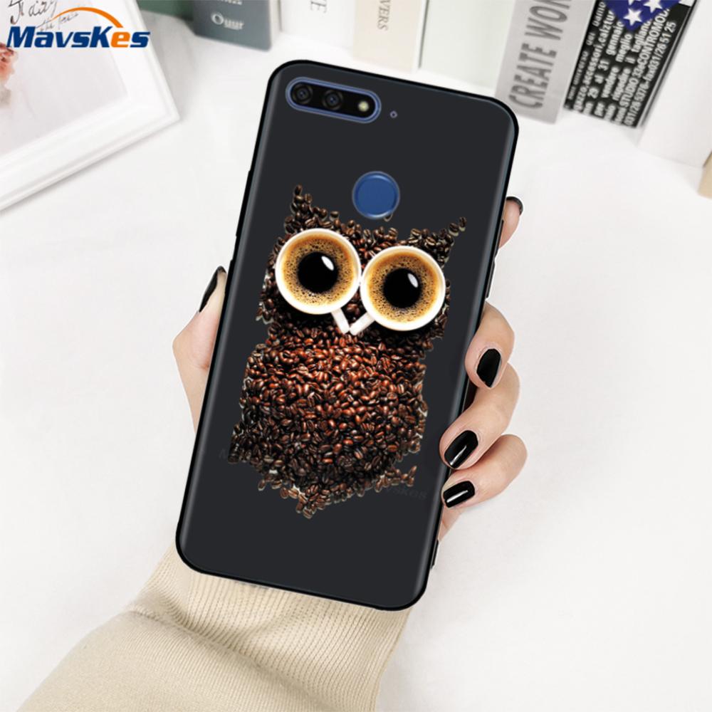 Honor 7A Pro Case Silicone Case For Huawei Y6 Prime 2018 Cover Soft TPU Mobile Phone Bags For Huawei Honor 7C RU 5.7inch Fundas