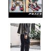 Men's Ethnic Pattern Retro Chunky Sneakers Casual Lace Up Outdoor Walking Shoes