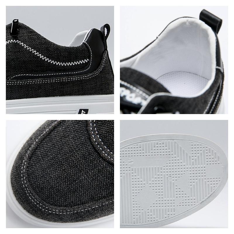 New Summer Breathable Linen Men's Shoes Trend All-match Shoes Men's Canvas Shoes Thin Casual Men's Sneakers