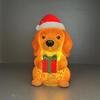 Christmas Decoration Puppy Night Light, Christmas Home Decoration, Table Top Ornament