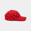 [Callaway] Women's Cap (Heart Pattern, Size Adjustable)  Golf Hat  C24191202 1100Red
