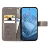 For Honor Magic8 Pro 5G Leather Case Four-Leaf Clover Wallet Phone Cover