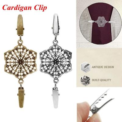 Fashion Retro Winter New Shawl Brooch Sweater Blouse Pin Cardigan Clip Duck Clip Clasps