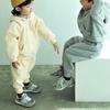 Kids' Winter Casual Korean-Style Fleece Sweater Sports Suit for Boys & Girls