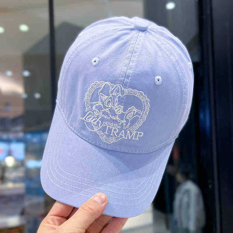 Tramp Baseball Cap For Women Men Spring Summer Cotton Embroidered Sun Protection Casual Sporty Style
