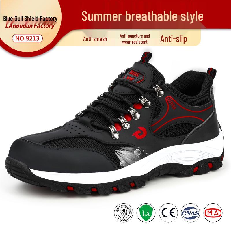 Men's Winter Safety Work Shoes: Waterproof, Anti-Smash, Anti-Puncture, Wear-Resistant, Anti-Slip, Lightweight Protective Footwear