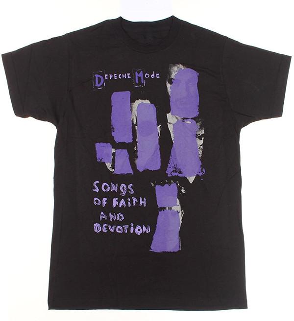 

DEPECHE MODE Songs Of Faith Devotion Black Unisex S5XL TShirt S
