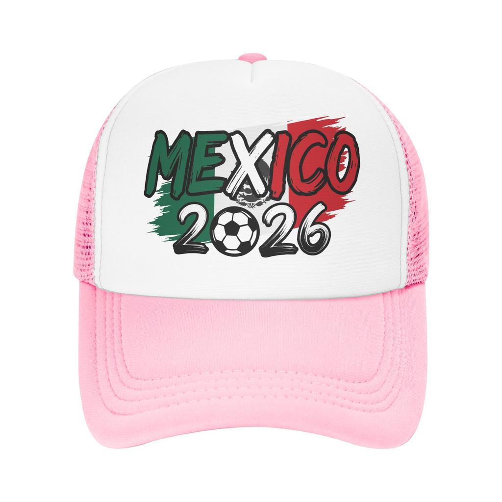 Mexico Football Match Mesh Baseball Cap Unisex Casual Sun Hats Usa Canada Mexico Soccer Hats Adjustable Summer Trucker Hats