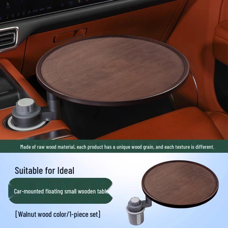 This multi-functional, rotatable floating square table suits Li Auto L6, L7, L8, L9, and Mega models.