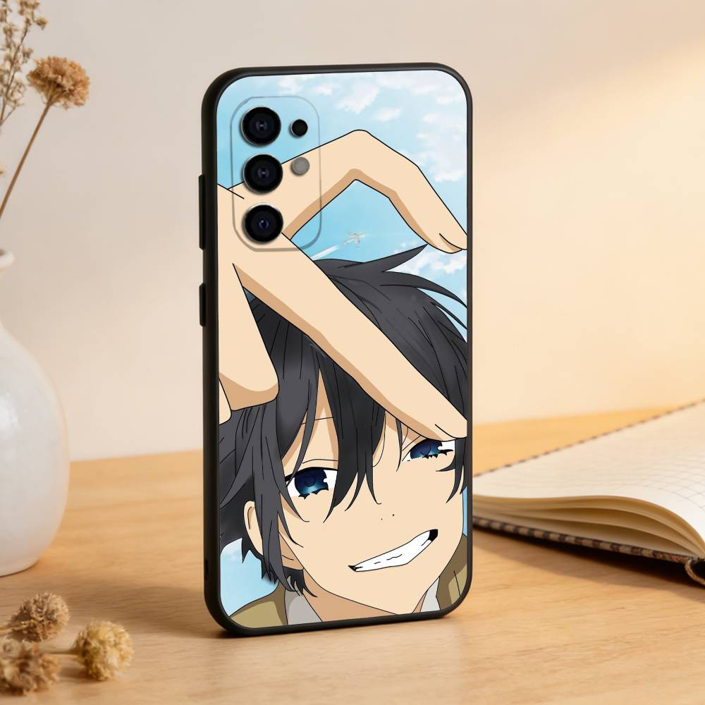 

Horimiya Phone Case Black Silicone Soft For Samsung S25,S24,S21,S22,S23,S30,Ultra,S20,Plus,Fe,Lite Samsung S21fe
