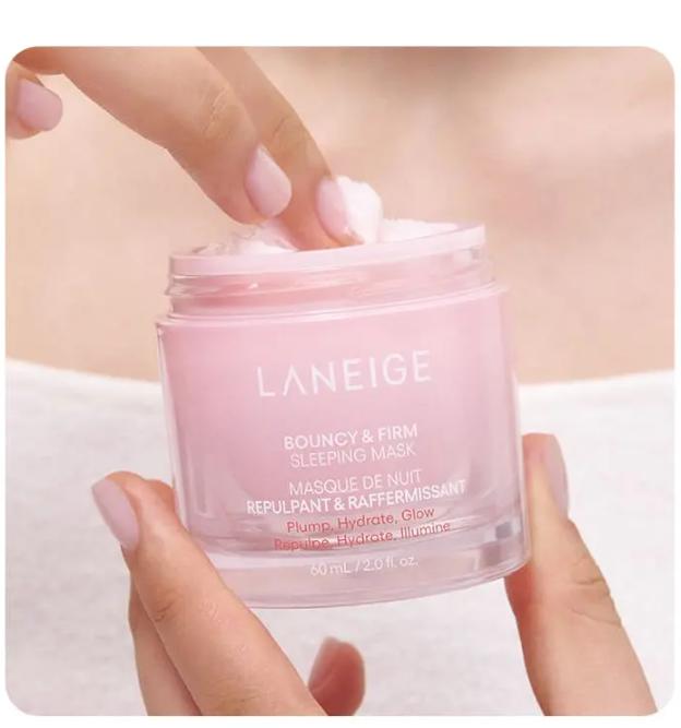 LANEIGE Mască de dormit elastică și fermă | Îngrijire de noapte pentru fermitate și hidratare – 60ml