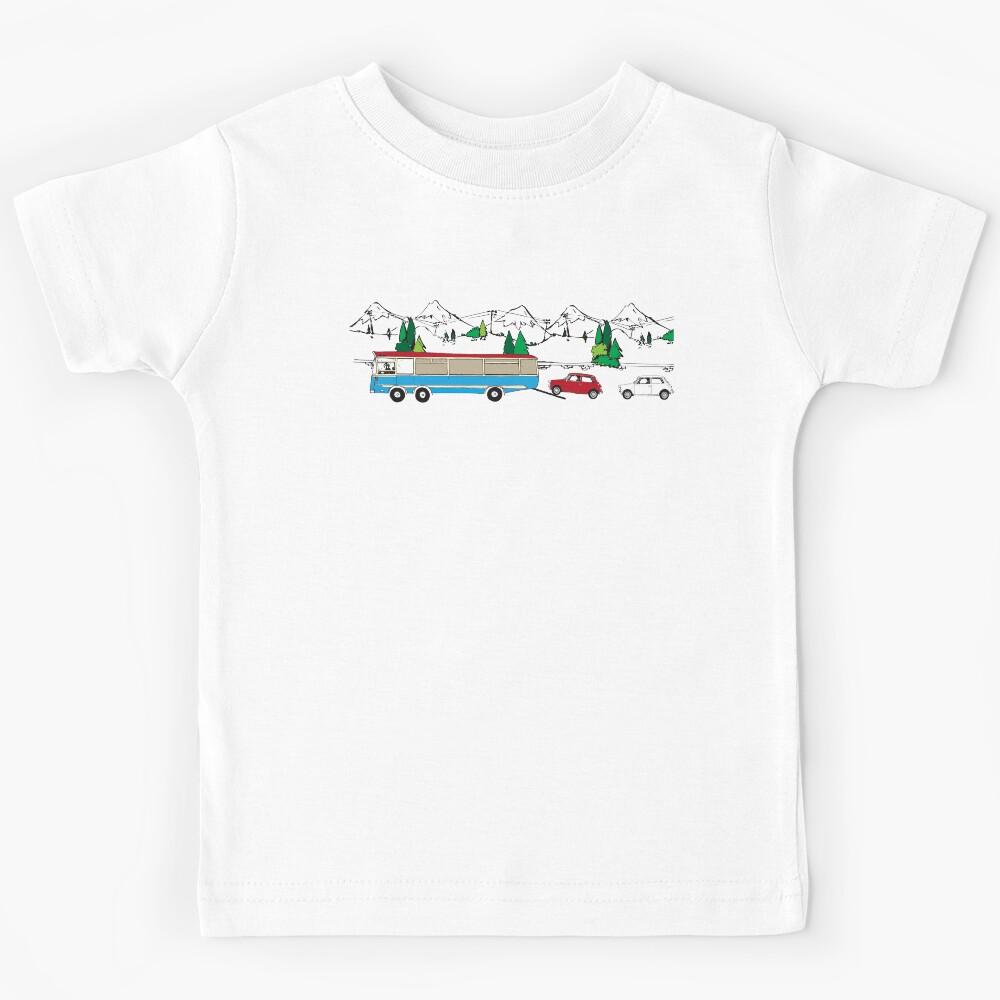 Italian Job, Illustrated Tribute Kids T-Shirt 150