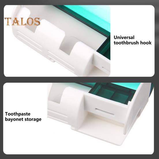 Toothbrush Rack Ventilation Drainage Plastic Multifunctional Wash Cup Toothbrush Hanging Rack Household Supplies