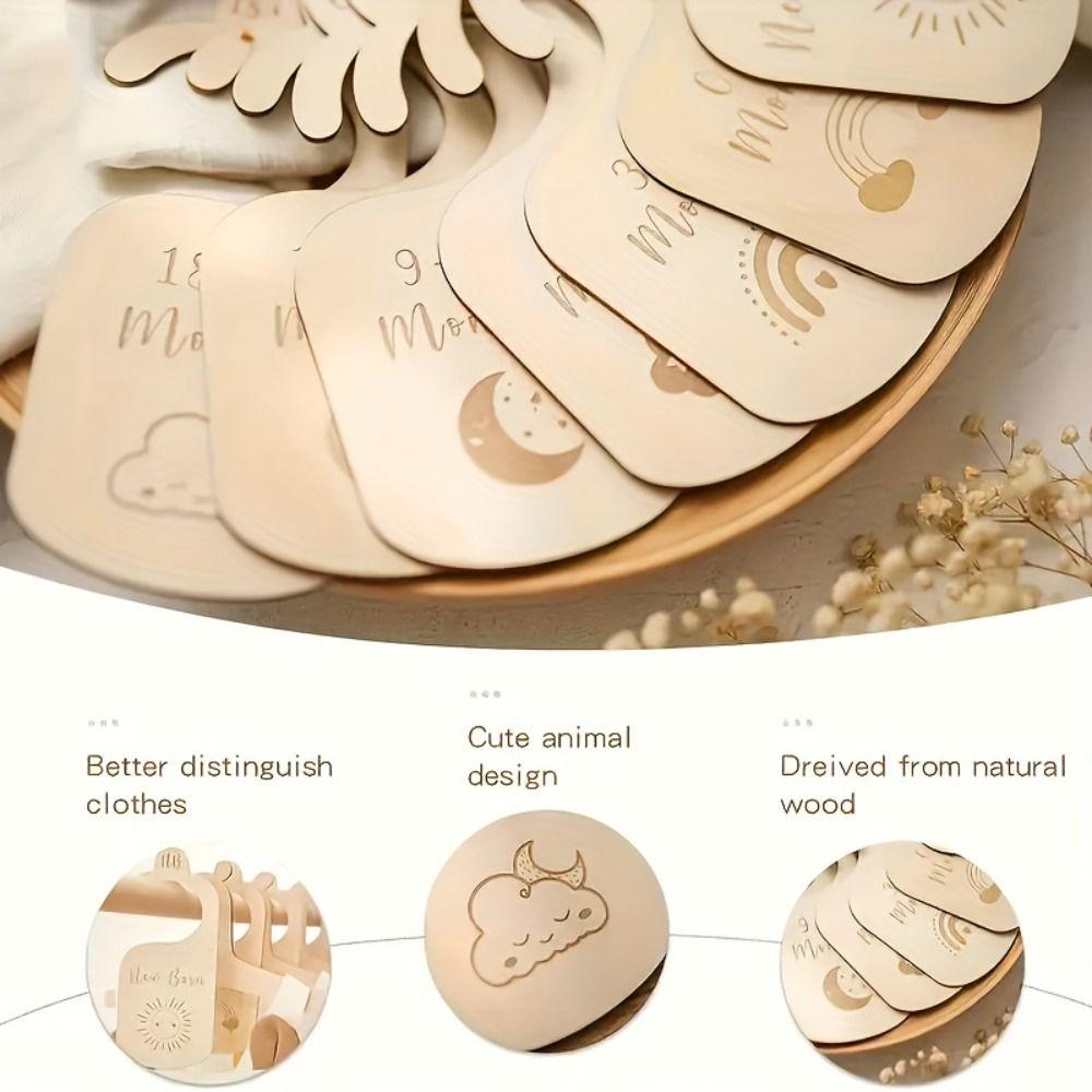 7/8Pcs Label Assortment Infant Wardrobe Divider Size From Newborn To 24 Months