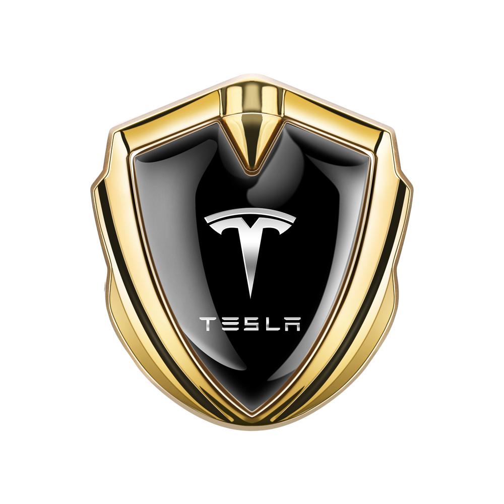3D Metall Auto Seitenkotflügel Aufkleber Schild Emblem Logo Abziehbild Für Tesla Model 3 Model S Model X Model Y Roadster Auto Zubehör