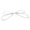 For Hyundai Tucson 2015- Inner Door Speaker Audio Ring Cover Sound Frame Trim Auto Stainless Steel Decorative Sticker