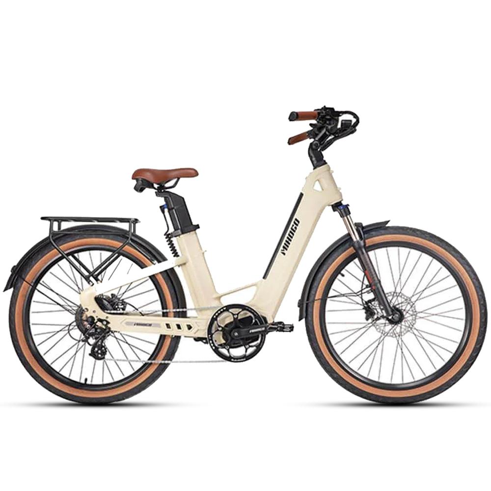 Carbonfaser Elektrofahrrad MIHOGO Air 26" 750W Motor 2x48V 9.6AH Doppelakku Maximale Reichweite 200Km Last 120KG