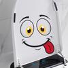 Funny Wall Sticker Bathroom Toilet Decor Living Room Cabinet Refrigerator Home Decoration Decals Stickers