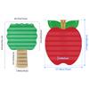 Kids English Phonics Learning Pocket Chart Apples Theme Essential For Early English Education, Boosts Literacy. Classroom