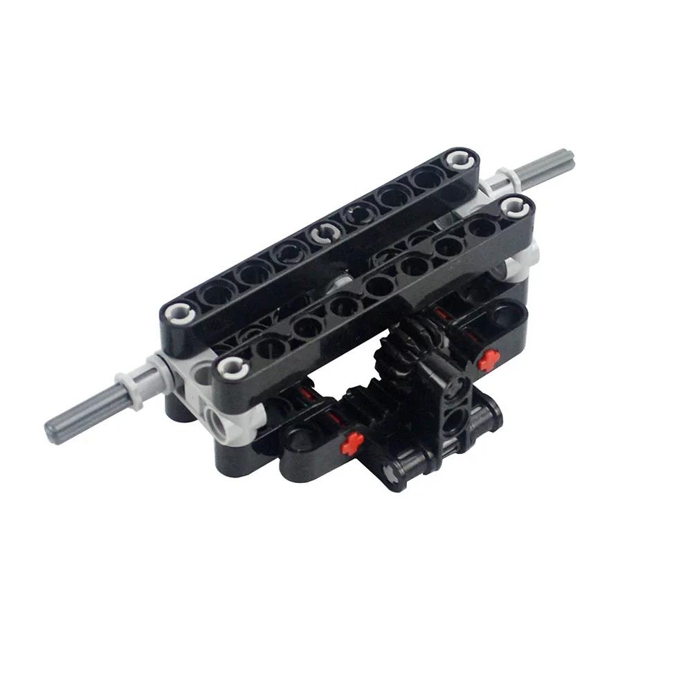 MOC Technical RC  Car Fast  Motors Building Block Differential Suspension System Monster Motor Car Bricks Educational Toys