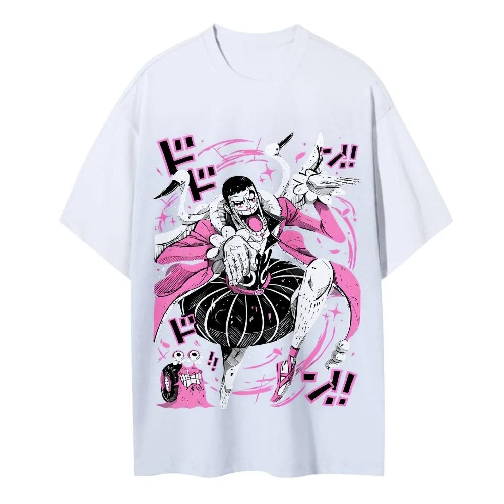 One Piece Bentham Unisex Pure Cotton Tshirt 2026 Summer Hot Anime Print American Loose Casual Parentchild Short Sleeved Top