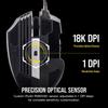 Corsair Wired Gaming Mouse   18 000 Dpi   17 Programmable Buttons   Icue Support