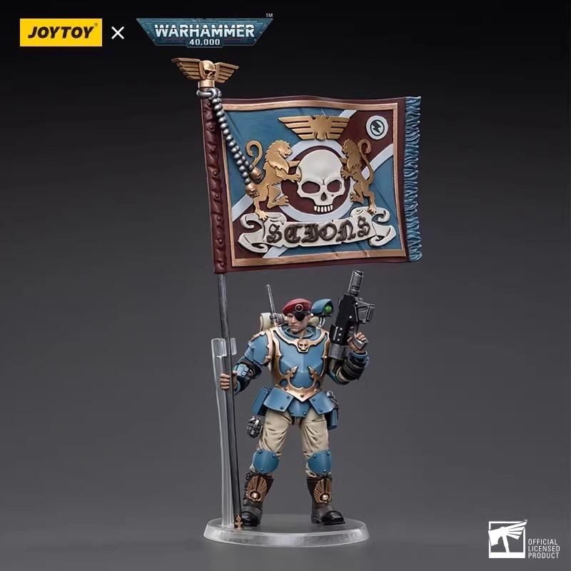 [In Stock]Joytoy Warhammer 40k 1/18 Action Figure Iron Hands Captain In Terminator Armour Collection Anime Model Toy Gifts