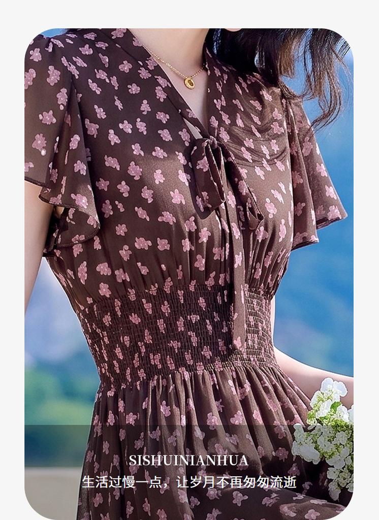 Design Sense Niche Fashion Temperament Slimming Dress for Small Figures