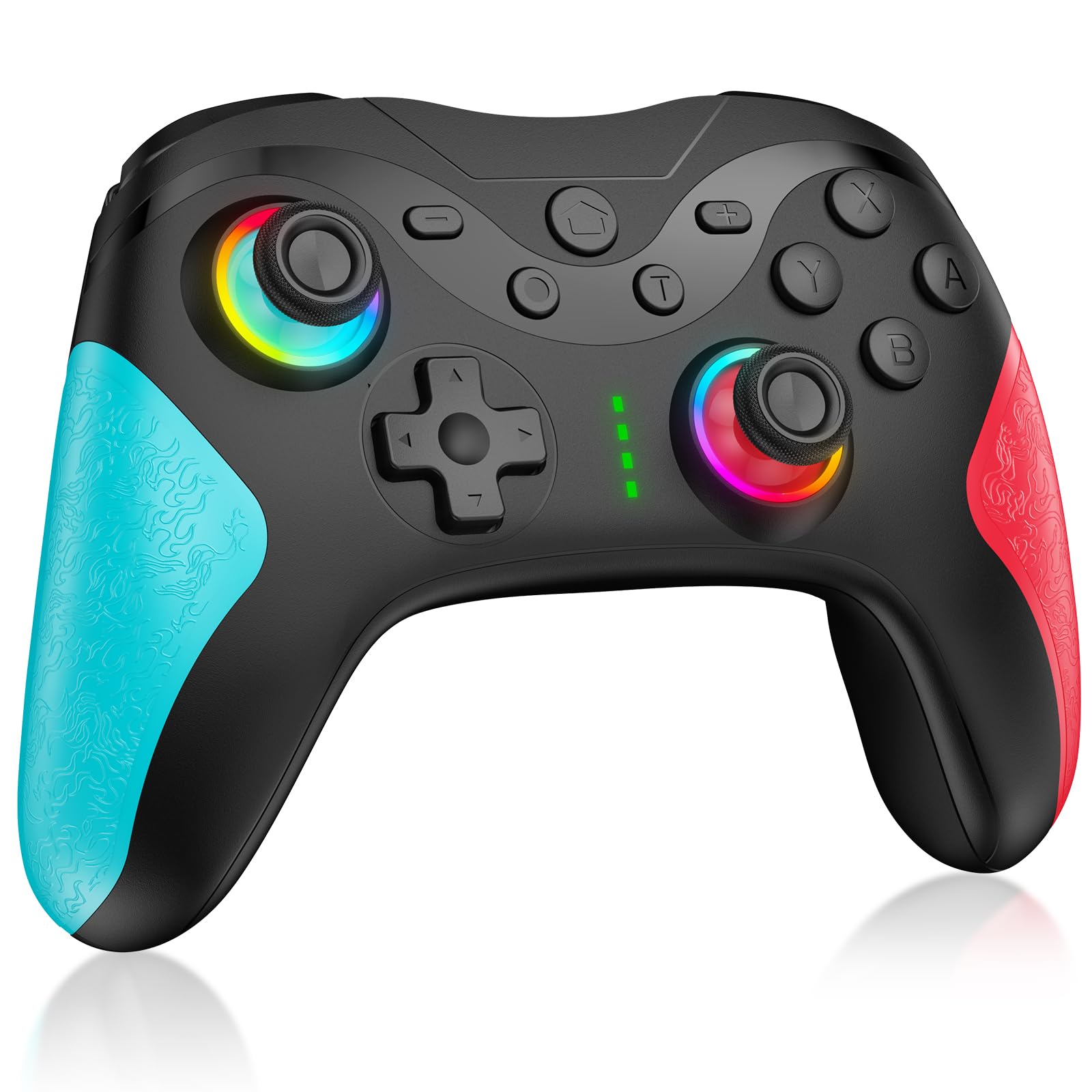 

Контролер для Switch функція безперервної стрільби TURBO Контролер для Switch 20 годин безперервного використання 1000 мАг велика ємність