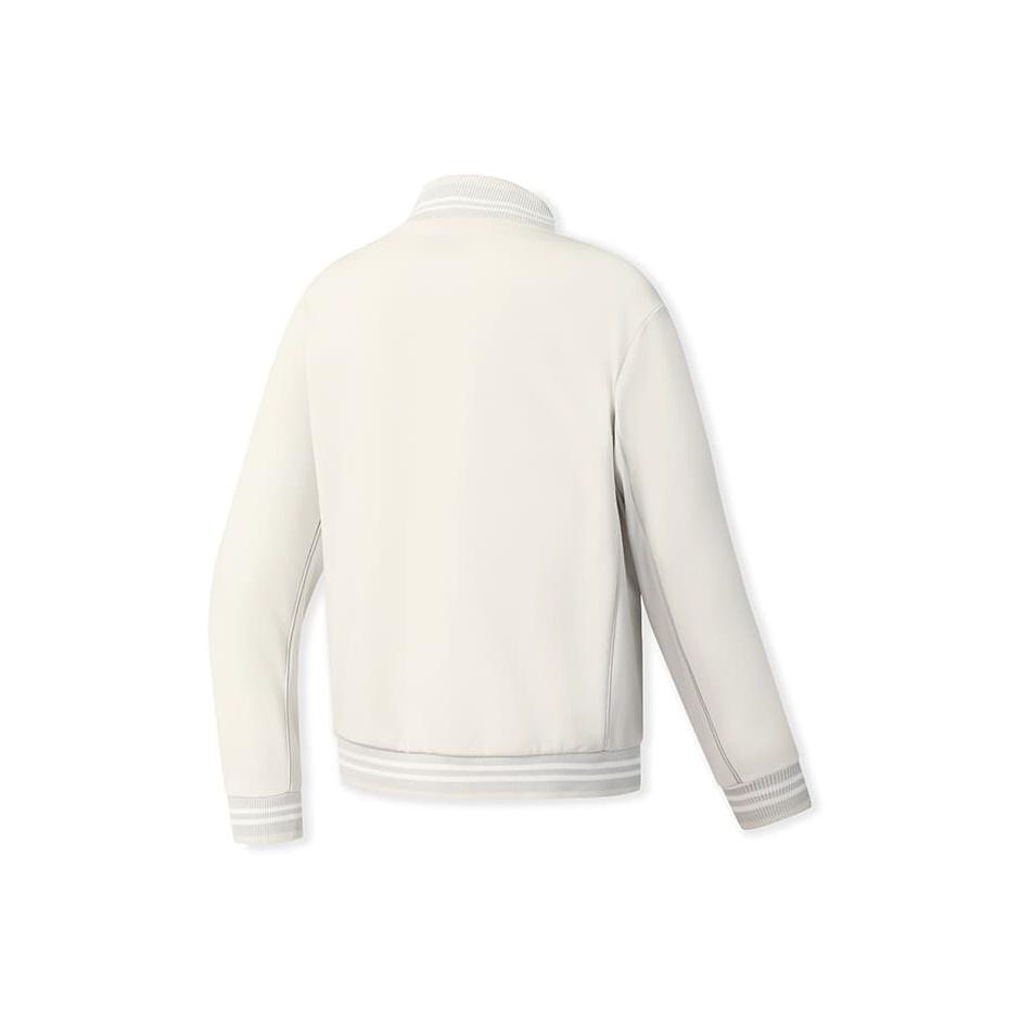 FILA Tennis Fashion Minimalist Personality Trendy Casual Comfortable Versatile Knitted Jacket Men jackets Antelope-White A11M543511FIV