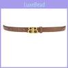Fashion Belt Leather For Women With Alphabet Buckle For Business And Wear Casual