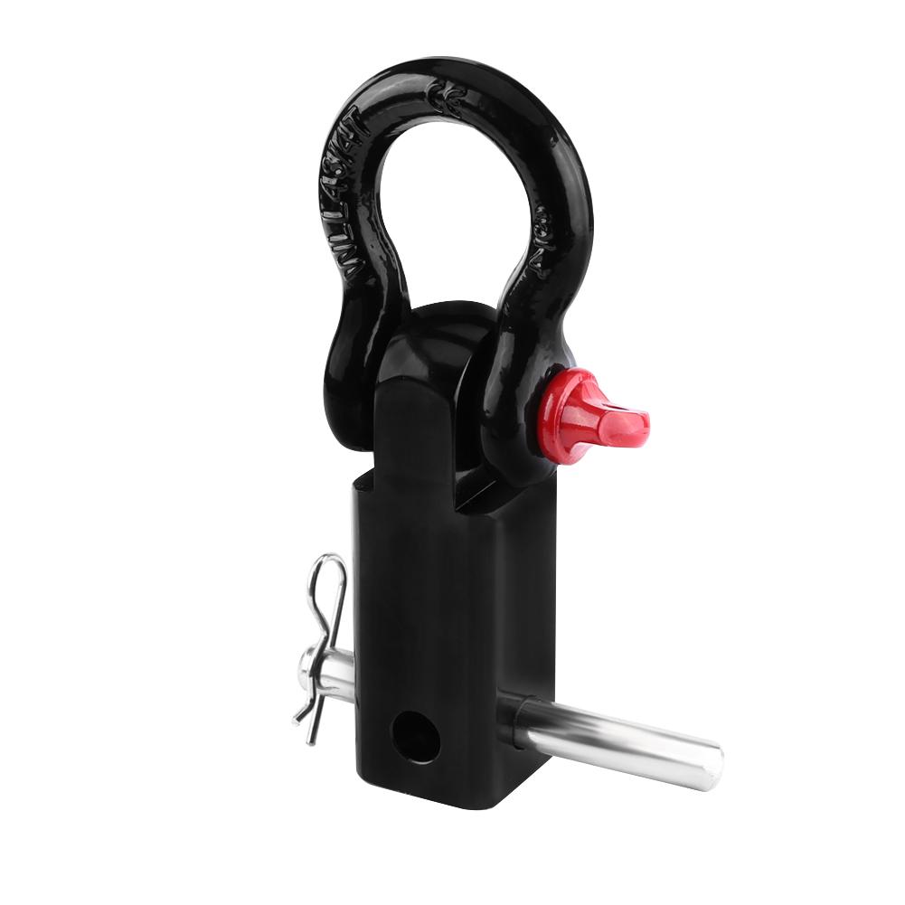 Anhängerkupplung Anhängerkupplung Empfänger Anhängerkupplung 4WD Off Road Recovery 5 Tonnen Kit Bogen Schäkel Rot AU