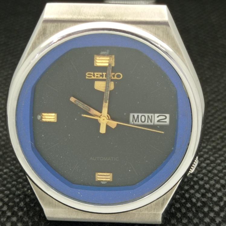 POUŽITÉ VINTAGE SEIKO 5 AUTOMATIC 6309A JAPONSKO PÁNSKÉ ORIGINÁLNÍ HODINKY CIFERNÍKU a413569-2