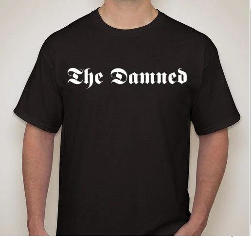 THE DAMNED Punk rock band T shirt Tee Music Band XXL